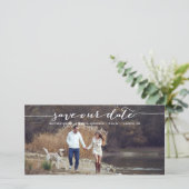 白い手書きスクリプ救ト写真日時II セーブザデート (スタンド正面)