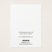 白い手縁ど引きフォントイヤリング表示 (裏面)