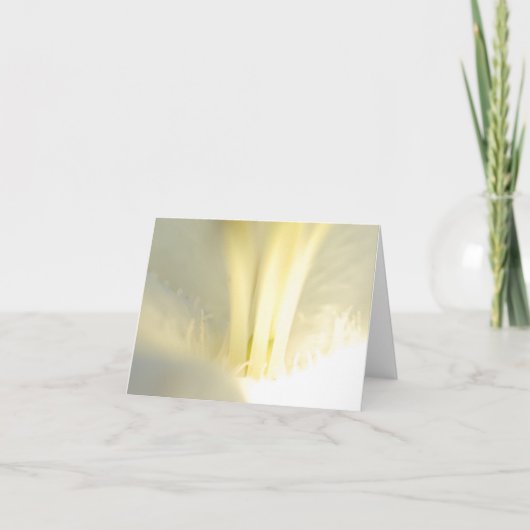 白い折り畳みサンキューカード サンキューカード (正面)