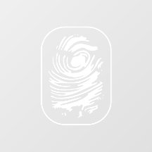 白い指紋ウィンドウの貼り付け