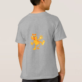 白い描虎 Tシャツ