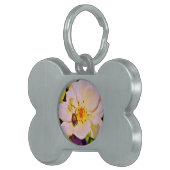 白い日本のバラの甲虫 ペットネームタグ (正面右)