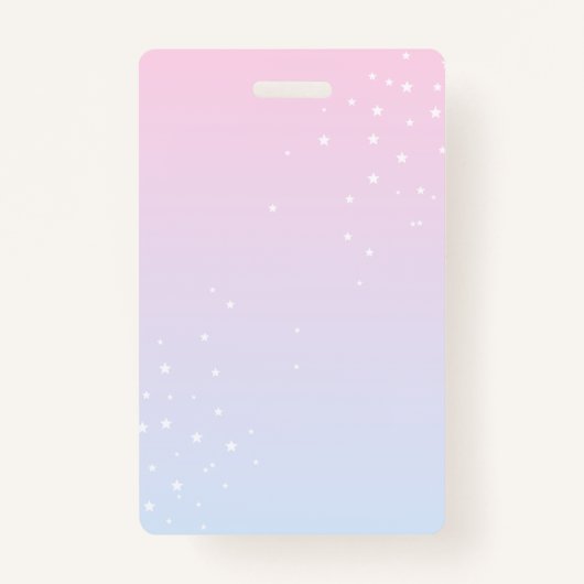 白い星の馬 バッジ (裏面)