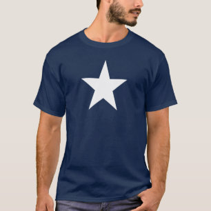 白い星のTシャツ Tシャツ
