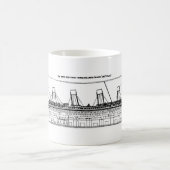 白い星はさみ金 マグカップ (中央)