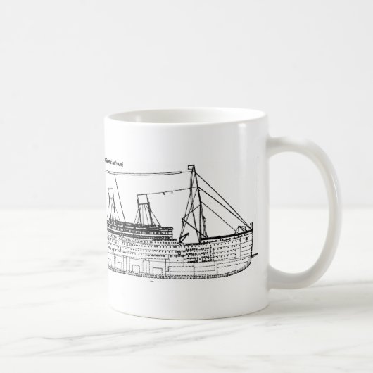 白い星はさみ金 マグカップ (右)