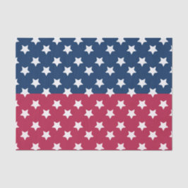 白い星付き青と赤の色のブロック 薄葉紙