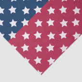 白い星付き青と赤の色のブロック 薄葉紙 (詳細)