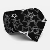 白い星 ネクタイ (ロール)