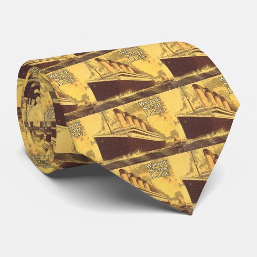 白い星 ネクタイ (ロール)