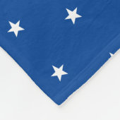 白い星 フリースブランケット (角)