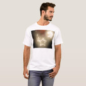 白い星 Tシャツ (正面フル)