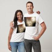 白い星 Tシャツ (ユニセックス)
