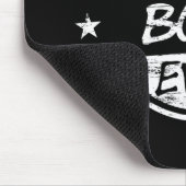 白い最も最高のなボス マウスパッド (コーナー)