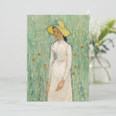 白い服の少女 | ヴィンセント・ヴァン・ゴッホ (スタンド正面)