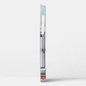 白い木の扉（格子） Case-Mate iPhoneケース (裏面 / 左)