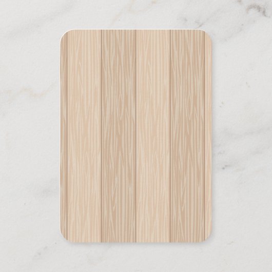 白い木の輝く小さな星の赤ちゃんシャワー エンクロージャーカード (裏面)