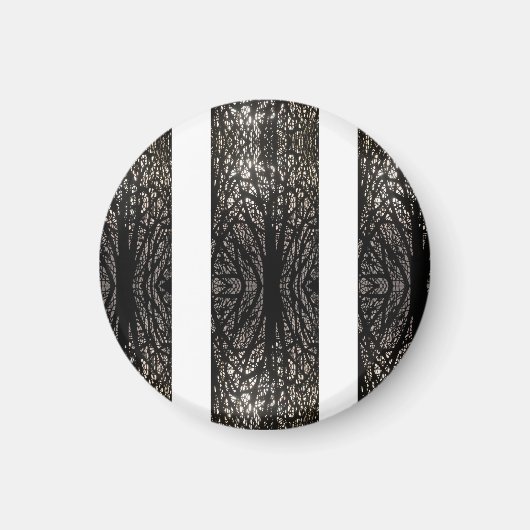 白い木模様 マグネット (正面)