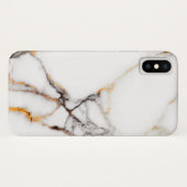 白い木目の付いた Case-Mate iPhoneケース (裏面(横))