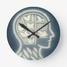 白い本を白熱［赤熱］光を放つ持つ羽のような頭(Dark BG)