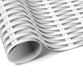 白い杖の籐 ラッピングペーパー (ロールコーナー)