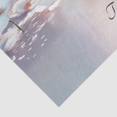 白い桃の花のティッシュペーパー 薄葉紙 (詳細)