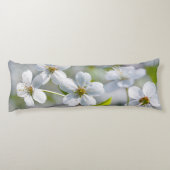 白い桜の花 ボディピロー (裏面)