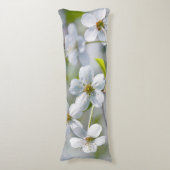 白い桜の花 ボディピロー (正面縦)