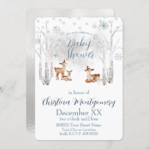 白い森の中のリトルシカ