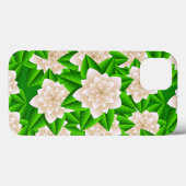 白い椿と緑の葉 Case-Mate iPhoneケース (裏面 (横))
