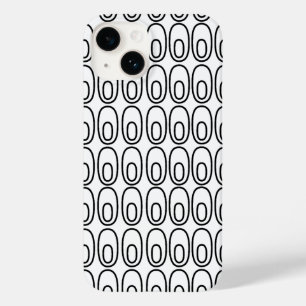 白い楕円を繰り返す Case-Mate iPhone 14ケース