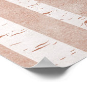 白い樺の木林でカラスを殺害しようとした ポスター (角)