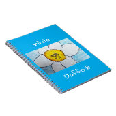 白い水仙 ノートブック (右側)