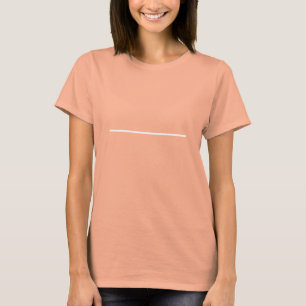 白い水平線 Tシャツ