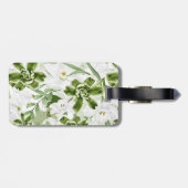 白い水彩花2 ラゲッジタグ (裏面横)