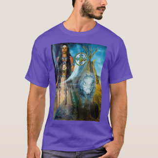 白い水牛の子牛  Tシャツ