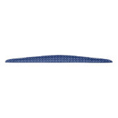 白い水玉模様が付いているパターン タイヘッドバンド (裏面)