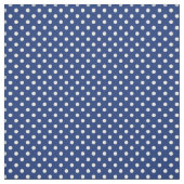 白い水玉模様が付いているパターン ファブリック (見本)