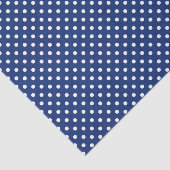 白い水玉模様が付いているパターン 薄葉紙 (詳細)