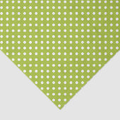 白い水玉模様が付いている春パターン 薄葉紙 (詳細)