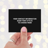 白い水玉模様の名刺 名刺