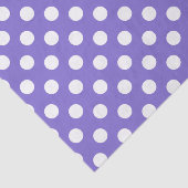 白い水玉模様の花 薄葉紙 (詳細)