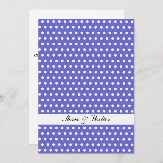 白い水玉模様 (正面/裏面)