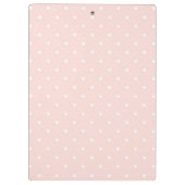 白い水玉模様2と模造して下さい クリップボード (裏面)