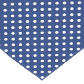 白い水玉模様2と模造して下さい ショートテーブルランナー (コーナー)