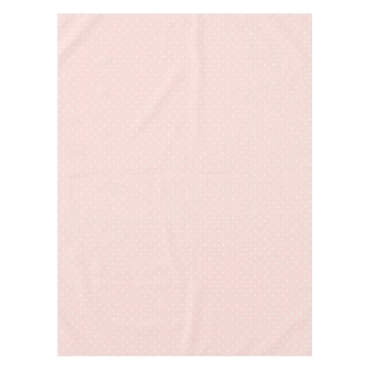 白い水玉模様2と模造して下さい テーブルクロス (正面)