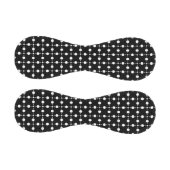 白い水玉模様、水玉模様パターン、ドット点々のある、 野球ボール (パネル)