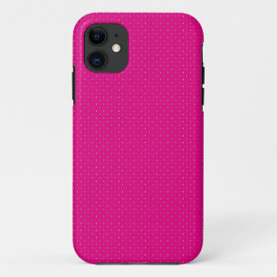 白い水玉模様 iPhone 11 ケース
