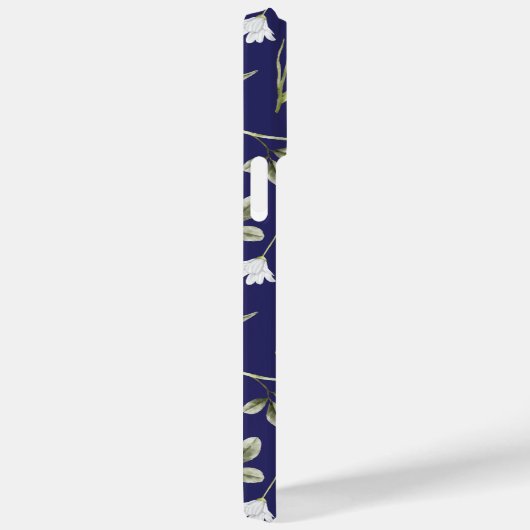 白い水色の花 Case-Mate iPhoneケース (裏面 / 右)