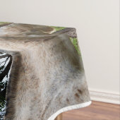 白い泥だらけの馬 テーブルクロス (インサイチュ)